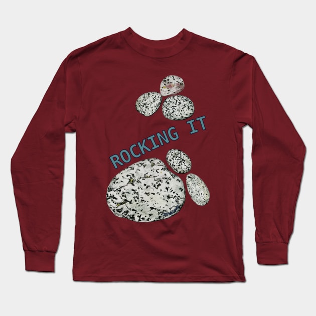 Rocking IT Speckled Arrangement Long Sleeve T-Shirt by JDFehlauer